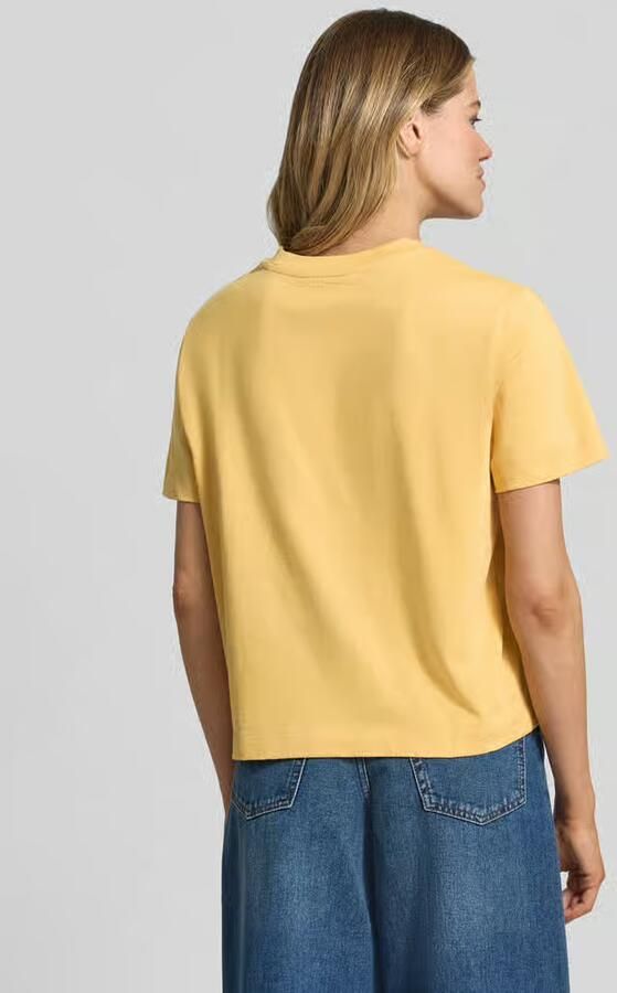 Selected Boxy fit T-shirt van pure Katoen Model 'ESSENTIAL' - Foto 3