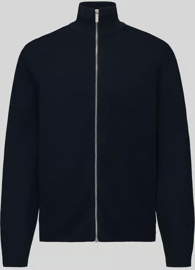 Selected Homme Relaxed fit gebreid jack van viscosemix model 'TELLER'