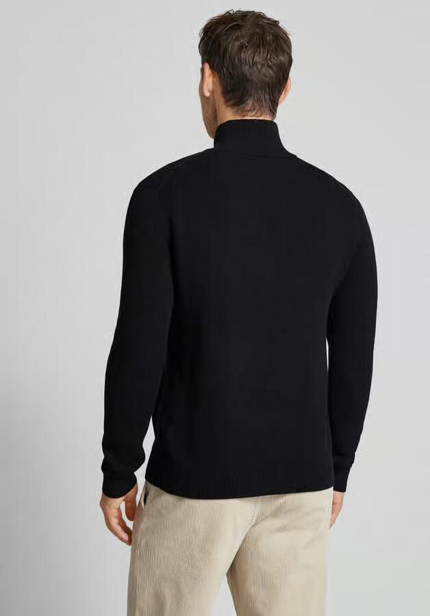 SELECTED HOMME Schipperstrui SLHDANE LS KNIT STRUCTURE HALF ZIP NOOS - Foto 8