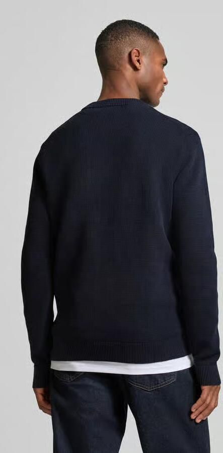 SELECTED HOMME Trui met ronde hals SLHDANE LS KNIT STRUCTURE CREW NECK NOOS - Foto 14
