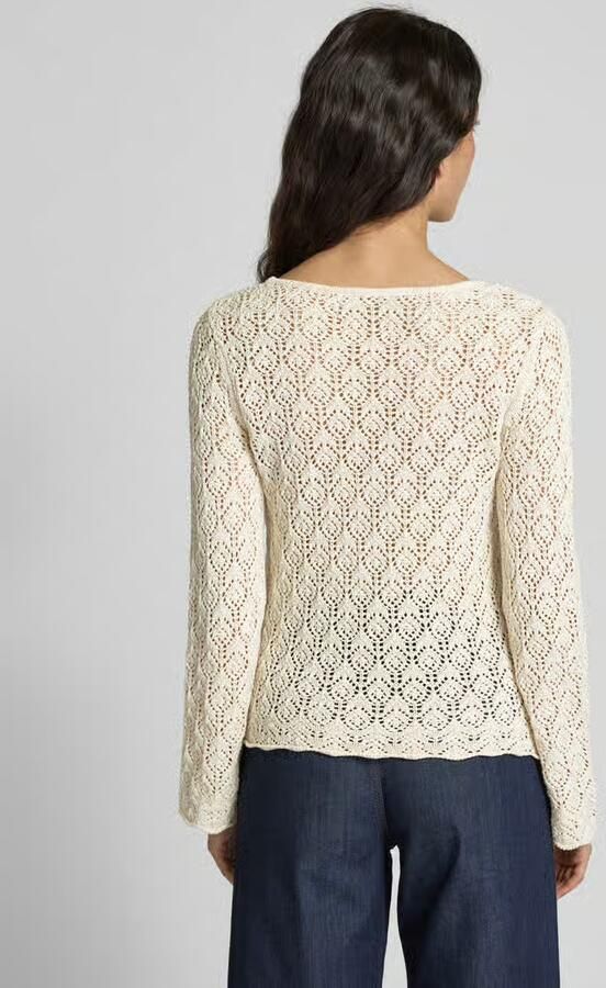 Selected Femme Gebreide pullover met ronde hals model 'NIVA' - Foto 3