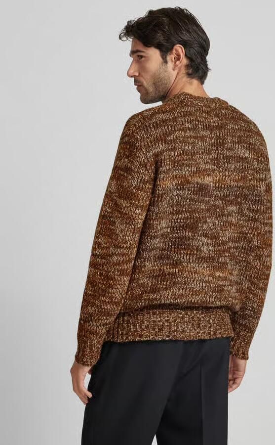 Selected Homme Gebreide pullover met ronde hals model 'PEPPER' - Foto 3