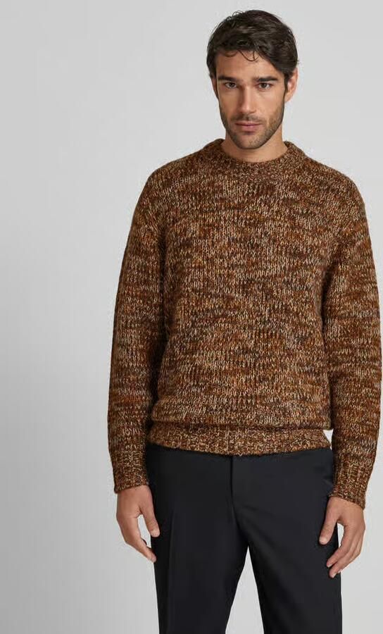 Selected Homme Gebreide pullover met ronde hals model 'PEPPER' - Foto 4
