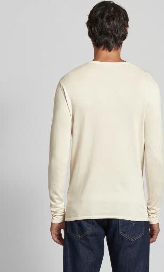 SELECTED HOMME Trui met ronde hals SLHROME LS KNIT CREW NECK NOOS