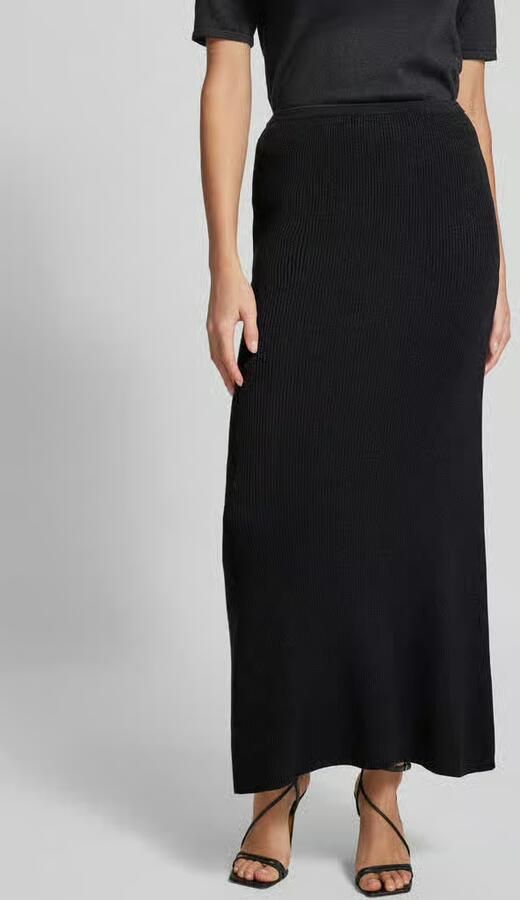 Selected Femme Gebreide rok van lyocellmix model 'LURA' - Foto 3