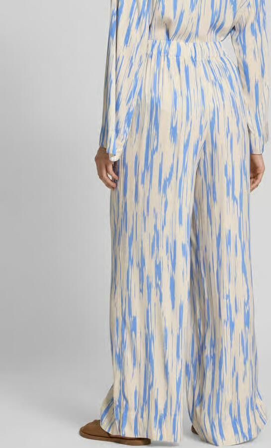 Selected Femme High waist broek met elastische band model 'BAELA' - Foto 3