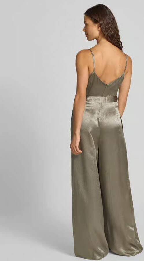 SELECTED WOMEN Dames Jumpsuits Slfselene Sl Wide Leg Jumpsuit Metallic - Foto 10