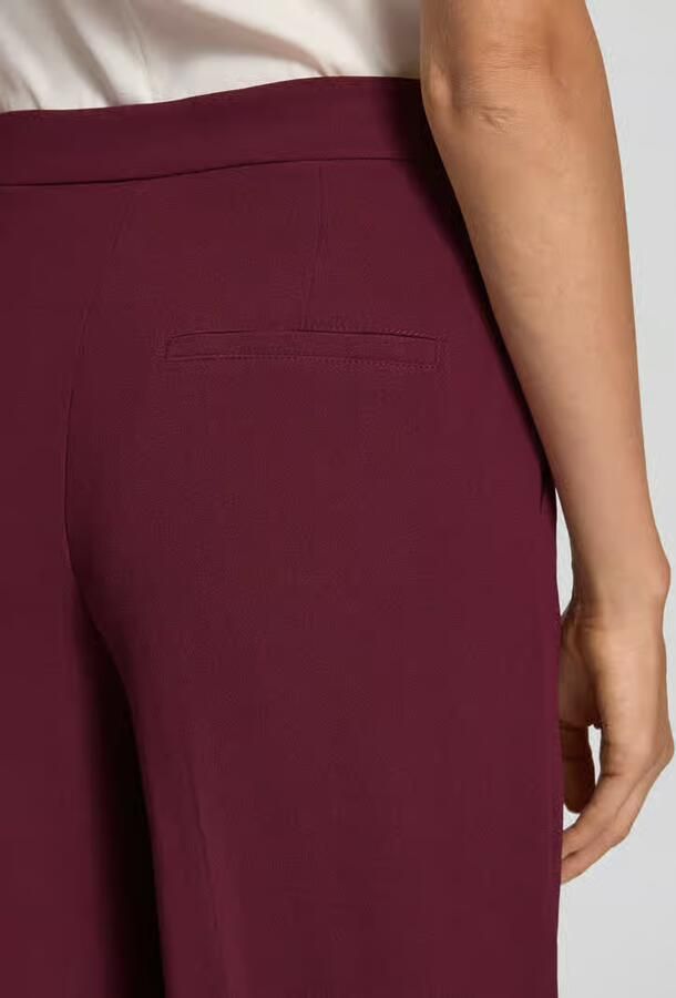 Selected Femme Loose fit bandplooibroek met steekzakken opzij model 'TINNI'