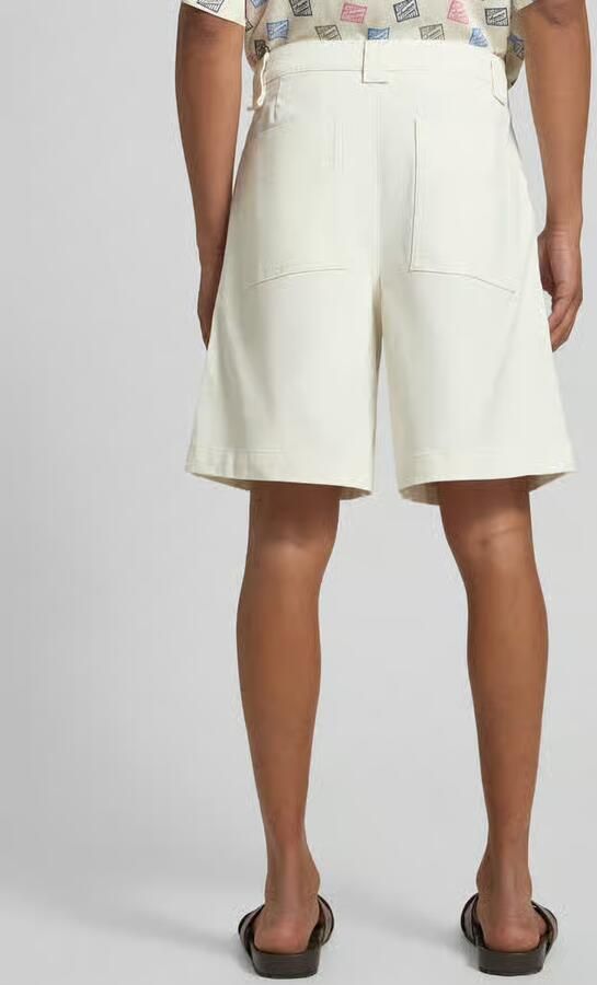 Selected Loose fit bermuda s van mix van biologisch katoen model 'HOTEL AMOUR' - Foto 3