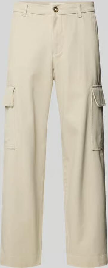 Selected Loose fit cargobroek van mix van biologisch katoen Model '220-LOOSE MILES COMFORT' - Foto 2