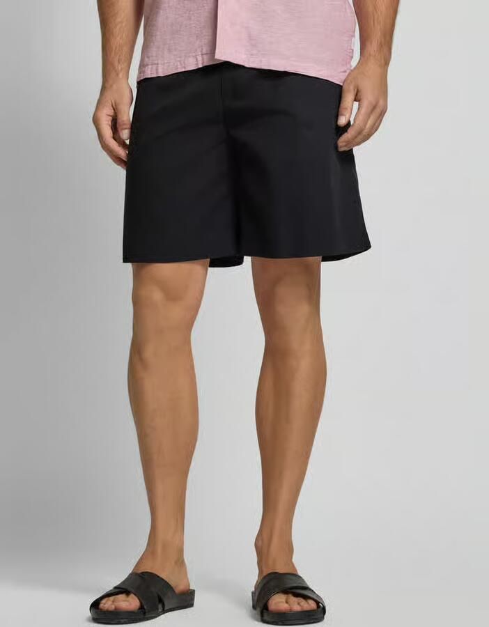 Selected Loose fit korte broek met elastische band model 'THAIS SUMMER' - Foto 3