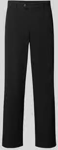 Selected Loose fit pantalon met riemlussen model 'LOOSE-LIAM'