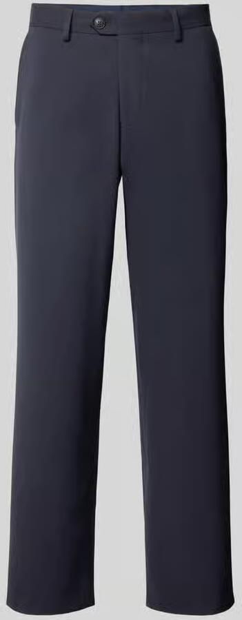 Selected Loose fit pantalon met riemlussen model 'LOOSE-LIAM' - Foto 4