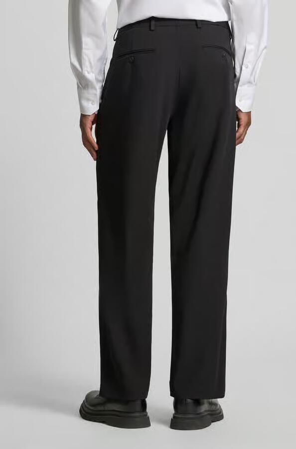 Selected Loose fit pantalon met riemlussen model 'LOOSE-LIAM' - Foto 5