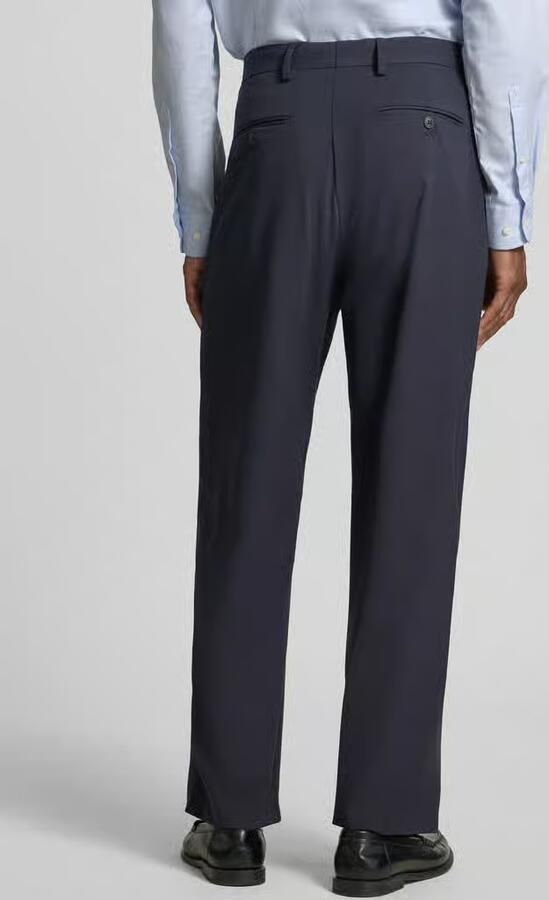 Selected Loose fit pantalon met riemlussen model 'LOOSE-LIAM' - Foto 4