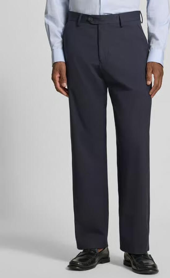Selected Loose fit pantalon met riemlussen model 'LOOSE-LIAM' - Foto 5