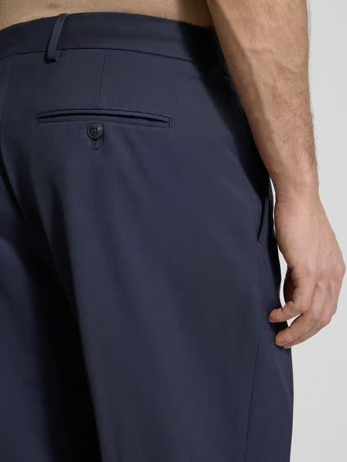Selected Loose fit pantalon met riemlussen model 'LOOSE-LIAM' - Foto 2