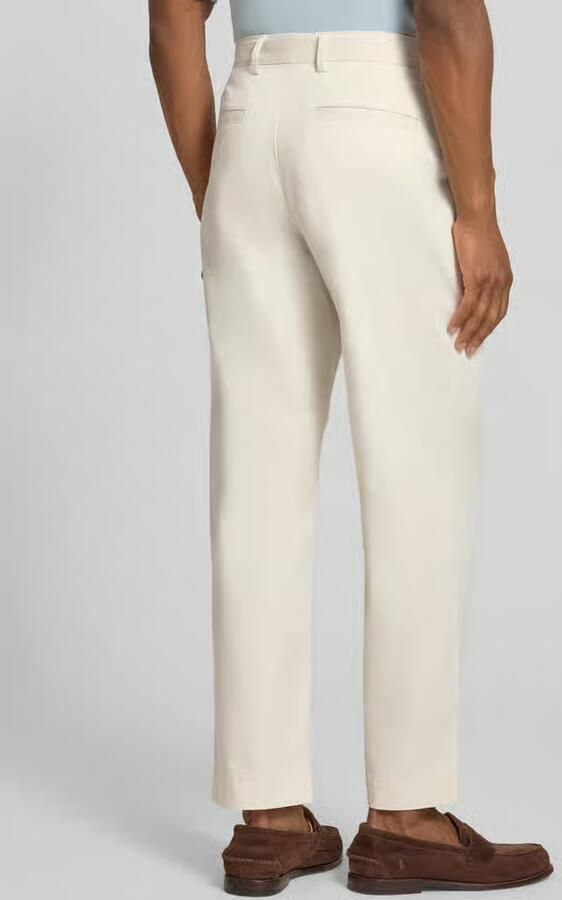 Selected Homme loose fit wijde broek van katoenmix model '220'
