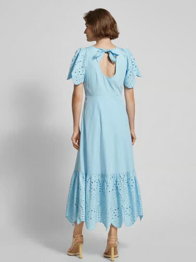 Selected Maxi-jurk met ajourpatroon