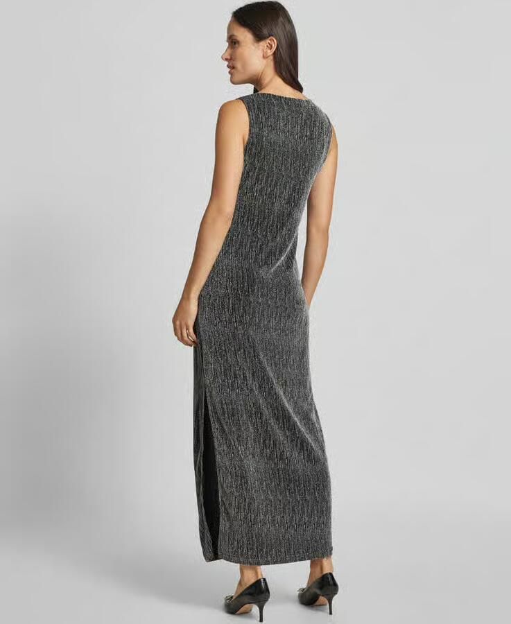 Selected Maxi-jurk met boothals model 'ANITA' - Foto 2