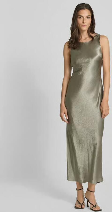 Selected Maxi-jurk met cascadehals model 'SELENE' - Foto 2