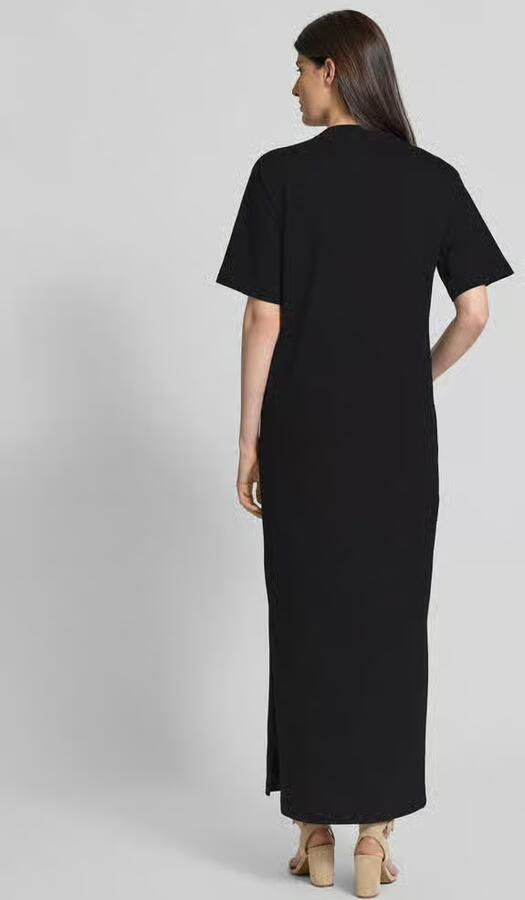 SELECTED WOMEN Dames Jurken Slfessential Ss Pocket Ankle Dress Zwart - Foto 5