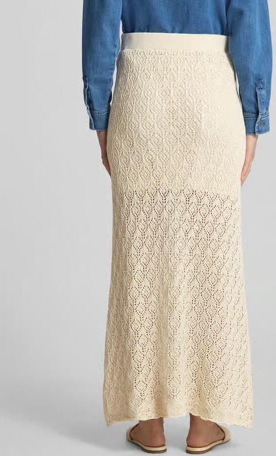 Selected Femme Maxirok met elastische band model 'NIVA'