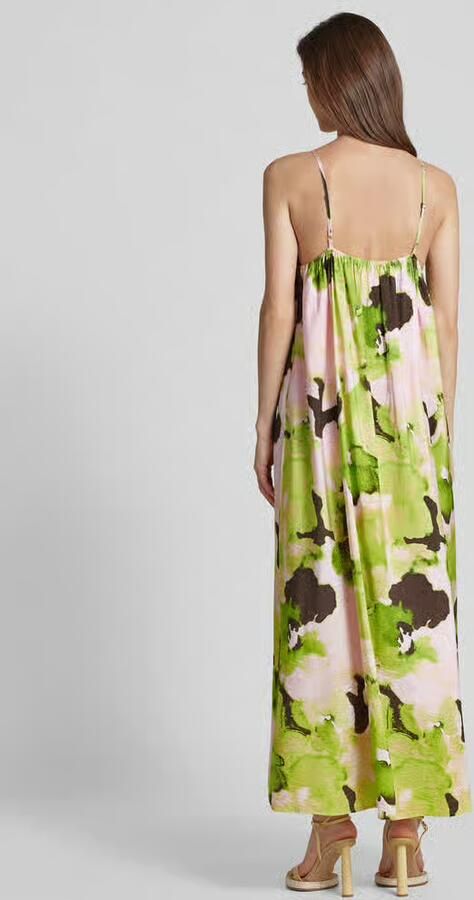 Selected Midi-jurk met all-over print model 'HELINDA' - Foto 3