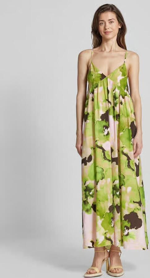 Selected Midi-jurk met all-over print model 'HELINDA' - Foto 2