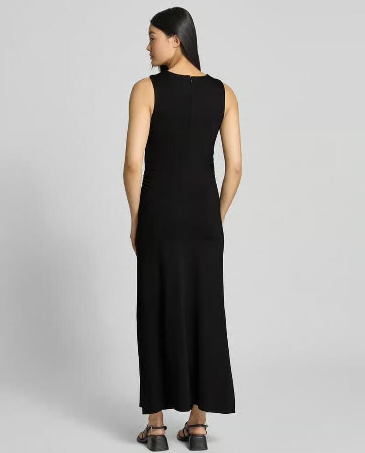 Selected Midi-jurk met ronde hals model 'IRA' - Foto 3