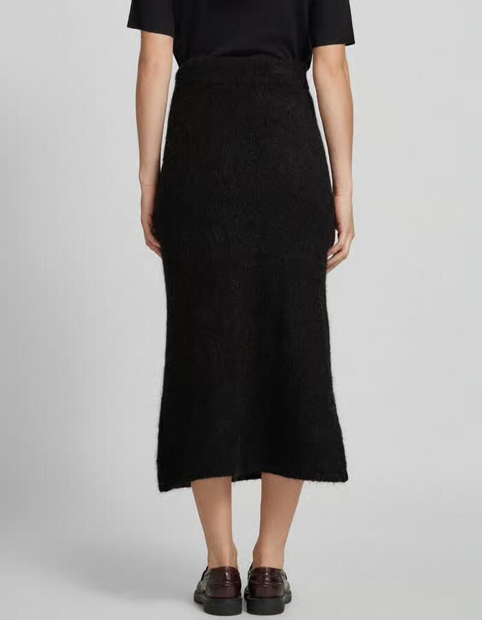 Selected Femme Gebreide rok met elastische band model 'GABELLA'