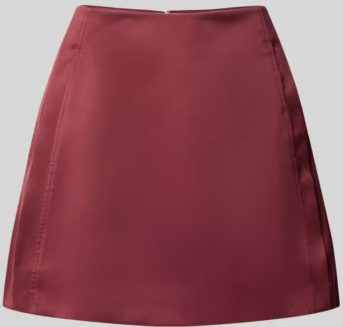Selected minirok met glitterfinish