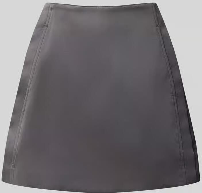 SELECTED WOMEN Dames Rokken Slwathena Mw Short Skirt Antraciet