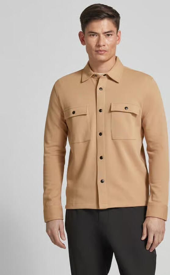 Selected Homme Klassieke Overhemdjasje voor Heren Beige Heren - Foto 6