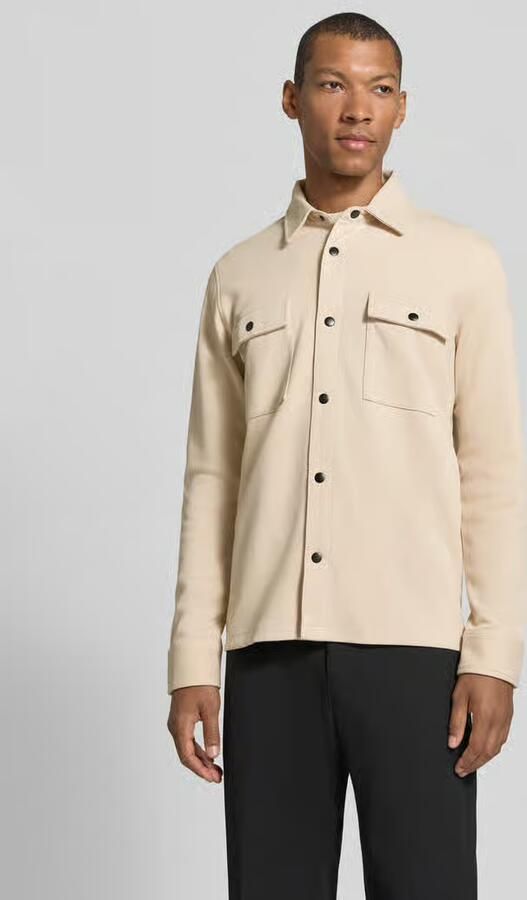 Selected Regular fit overhemdjack met borstzakken model 'JACKIE' - Foto 5
