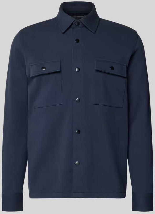 Selected Regular fit overhemdjack met borstzakken model 'JACKIE' - Foto 4