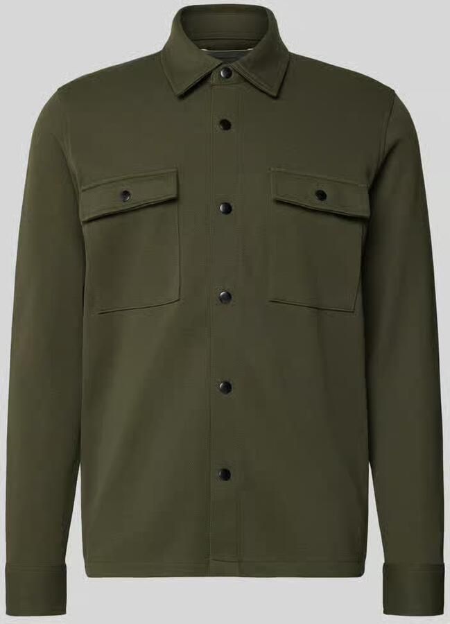 Selected Overhemdjack met borstzakken model 'JACKIE' - Foto 3
