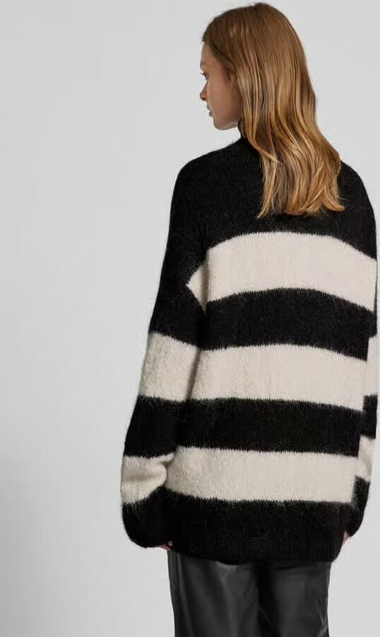 Selected Femme Oversized gebreide pullover met ronde hals model 'GABELLA' - Foto 12