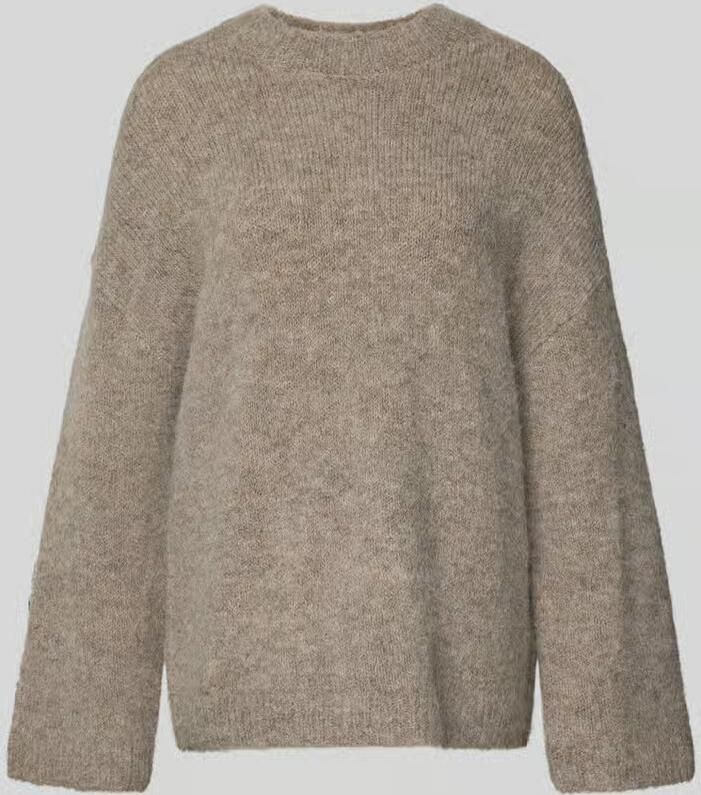 SELECTED WOMEN Dames Truien & Vesten Slfgabriella Ls Knit New O-neck Grijs - Foto 6