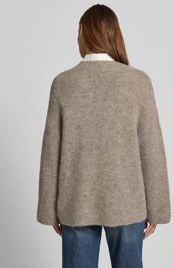 SELECTED WOMEN Dames Truien & Vesten Slfgabriella Ls Knit New O-neck Grijs - Foto 8