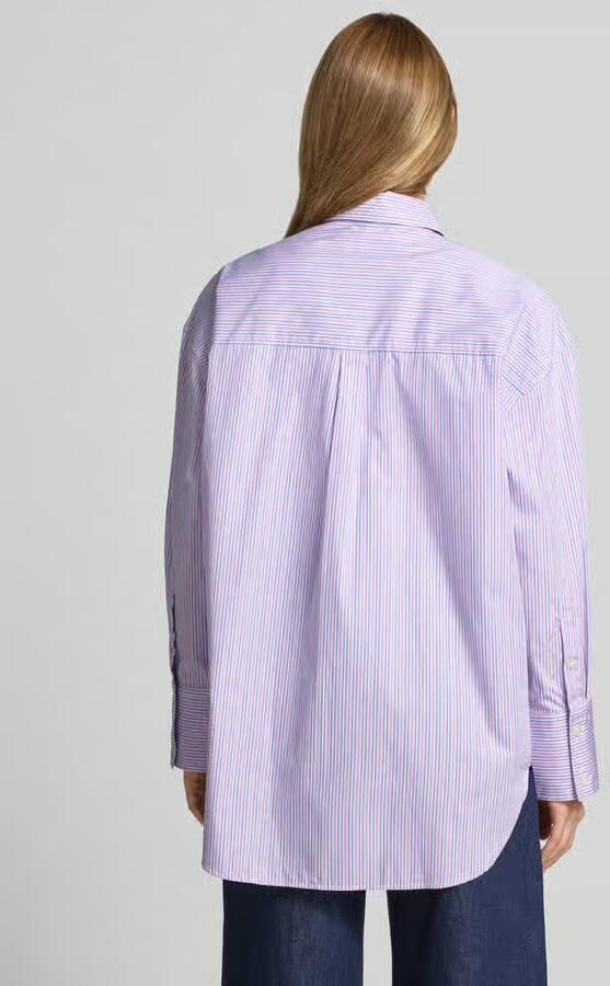 Selected Oversized overhemdblouse van puur katoen model 'HOTEL AMOUR' - Foto 2