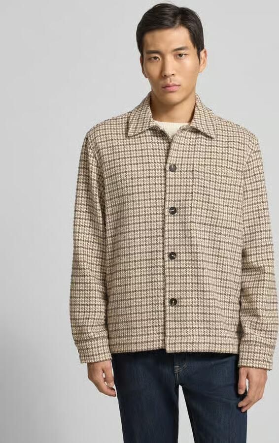 Selected Oversized overhemdjack van wolmix model 'REGARI' - Foto 4