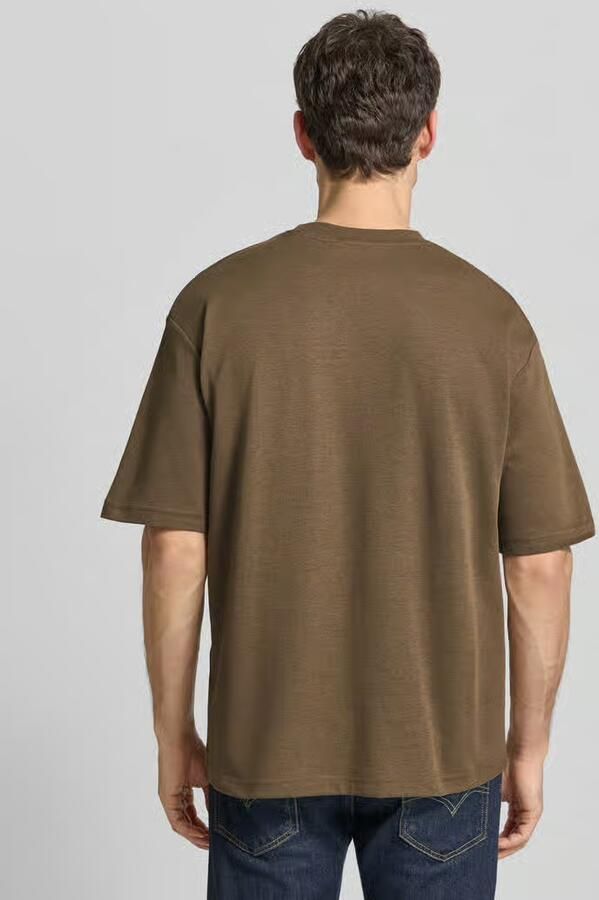 Selected Homme Oversized shirt van katoenmix model 'LOOSEOSCAR' - Foto 3