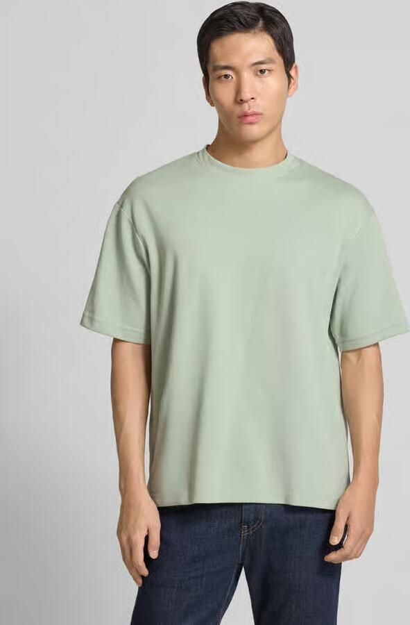 SELECTED MEN Heren Polo's & T-shirts Slhlooseoscar Ss O-neck Tee Noos Mint - Foto 10