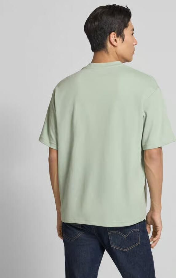 SELECTED MEN Heren Polo's & T-shirts Slhlooseoscar Ss O-neck Tee Noos Mint - Foto 8