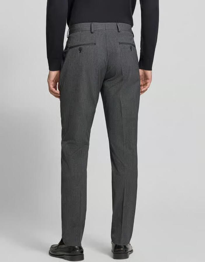 Selected Pantalon met bandplooi - Foto 2