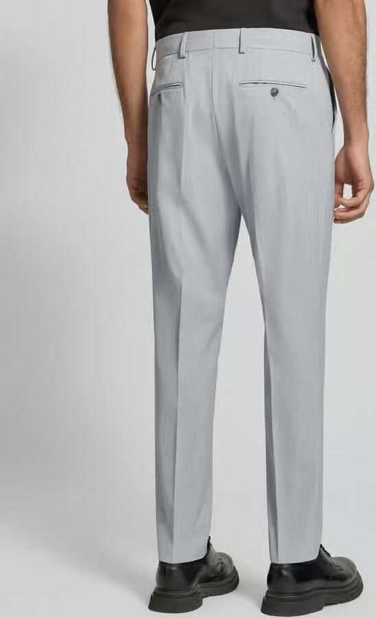 Selected Homme Slim fit pantalon met knoop- en ritssluiting - Foto 3