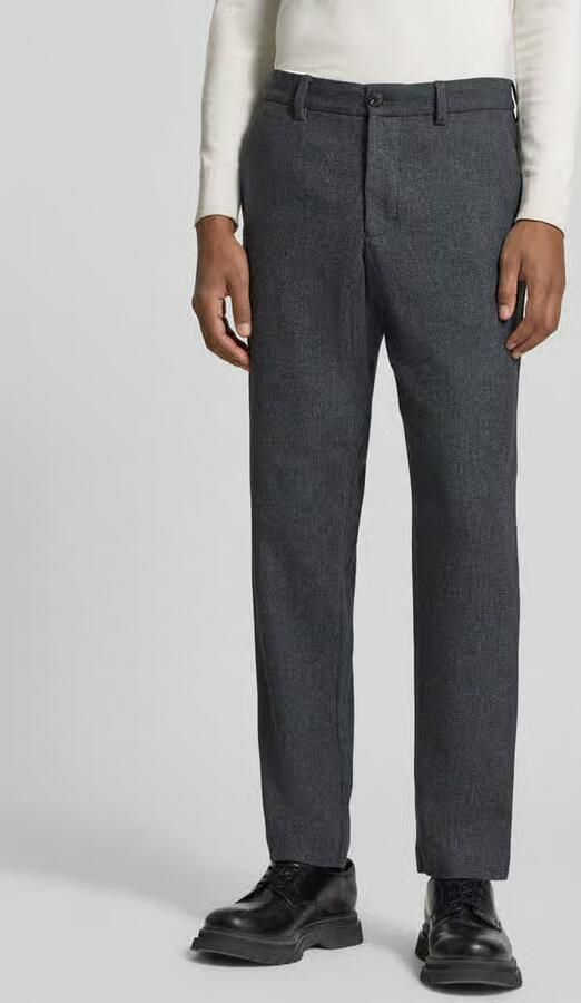 Selected Pantalon van wolmix - Foto 3