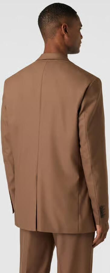Selected Homme 1-knoops colbert met paspelzak op de borst model 'SKYE' - Foto 1