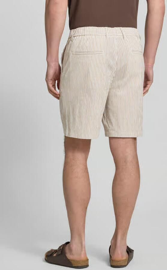Selected Regular fit bermuda's van katoenmix model 'KARL' - Foto 3